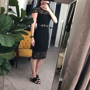 Black lace dress NWT